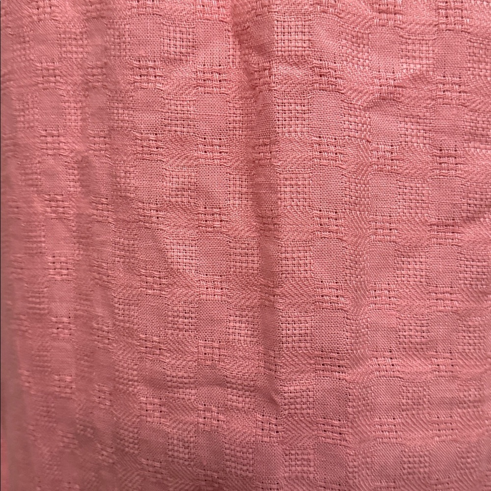 NWT!! Eileen Fisher - Textured Irish Linen Maxi Dress - Pink - Size Large - Picture 3 of 11